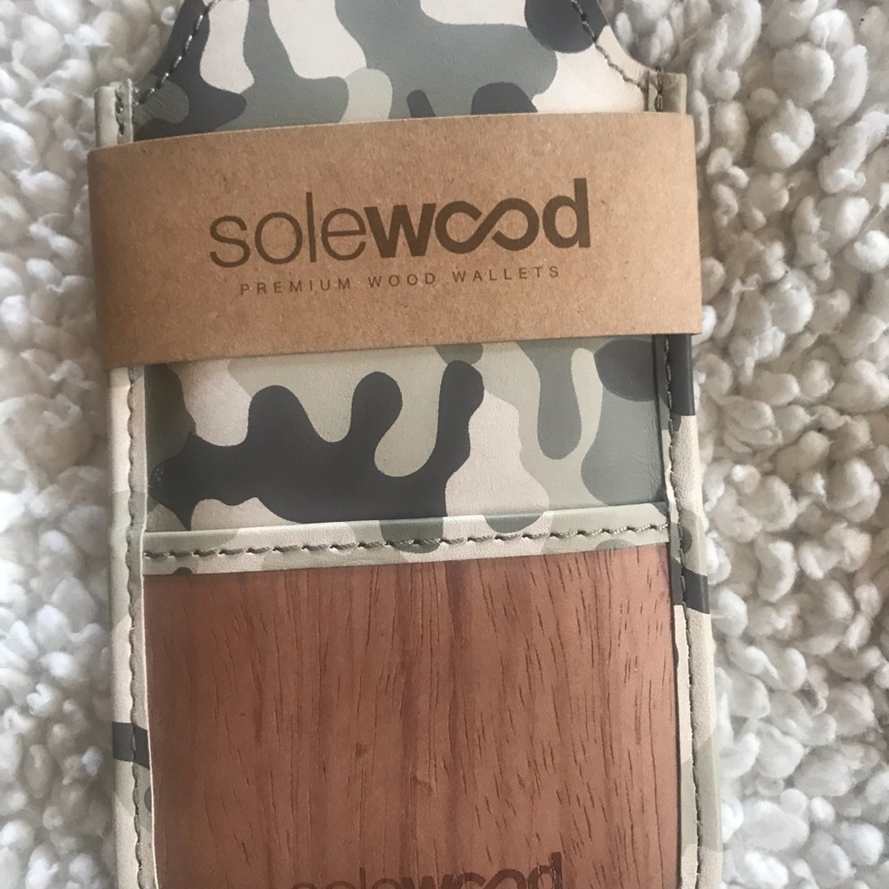 CARD SOLEWOOD WALLET